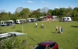 Overzicht over camping De Kei in de Achterhoek